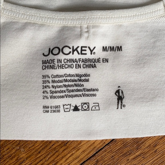 Jockey Natural Beauty bralette cream L NWT - Picture 7 of 11